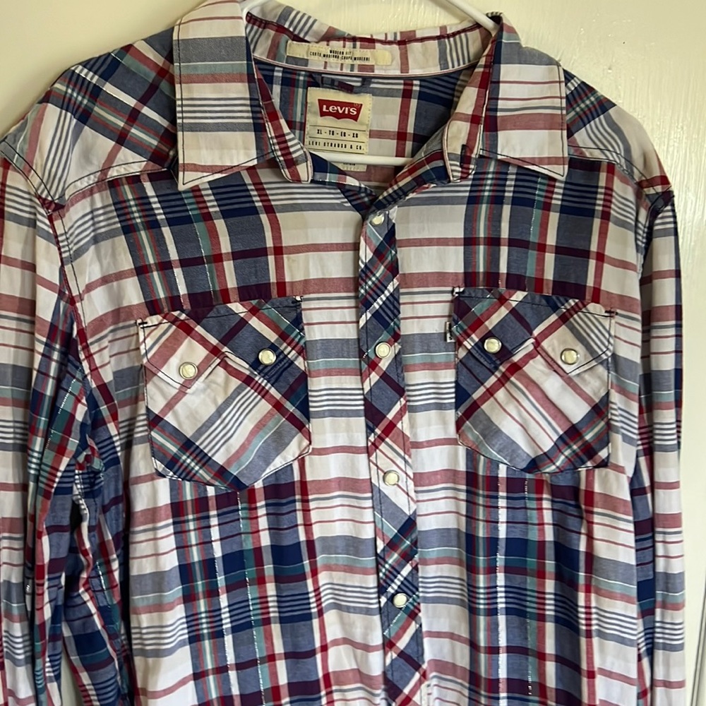 Mens plaid shirt